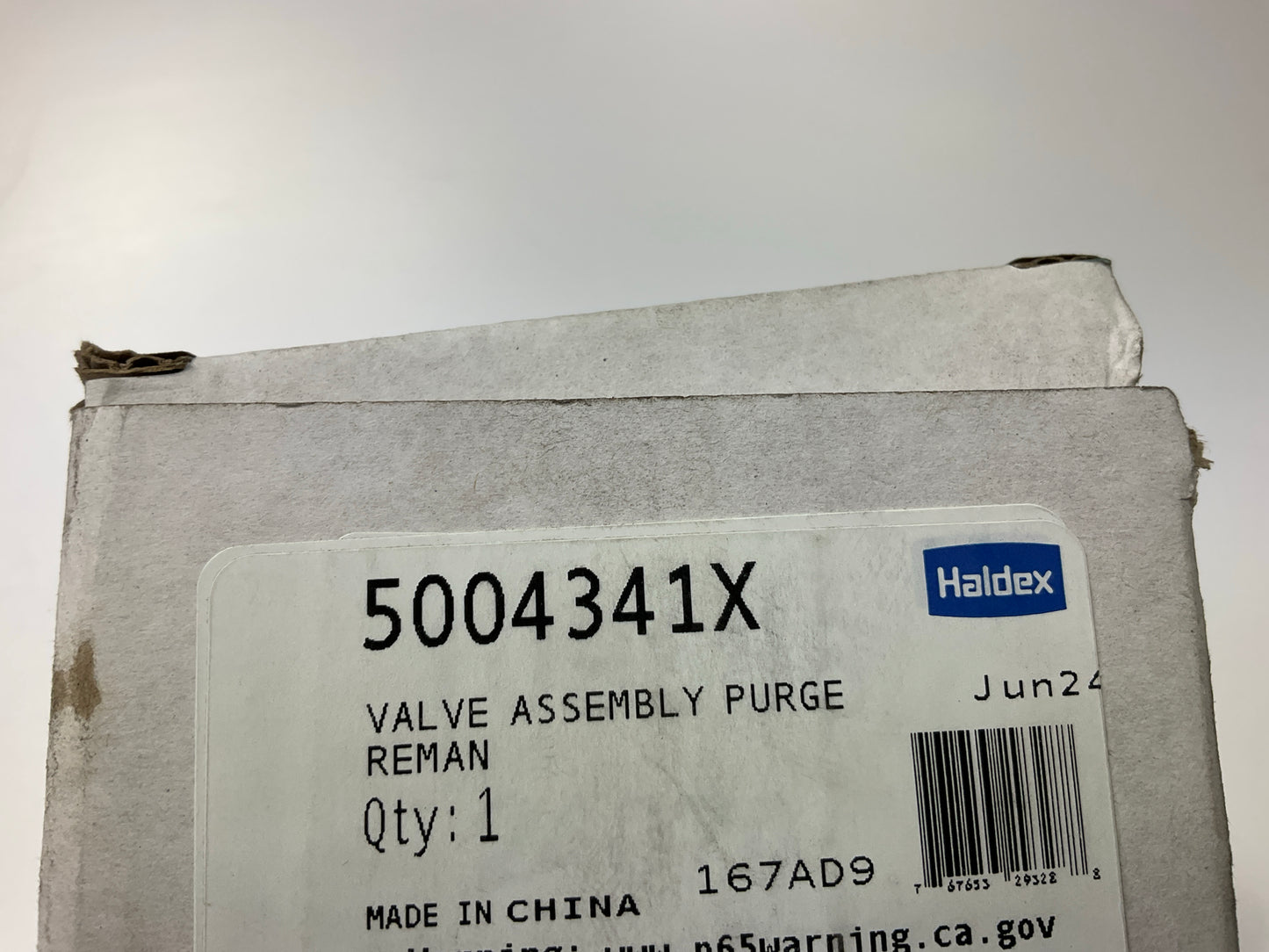 REMAN. Haldex 5004341X Air Dryer Purge Valve AD-9 With 12 V Heater