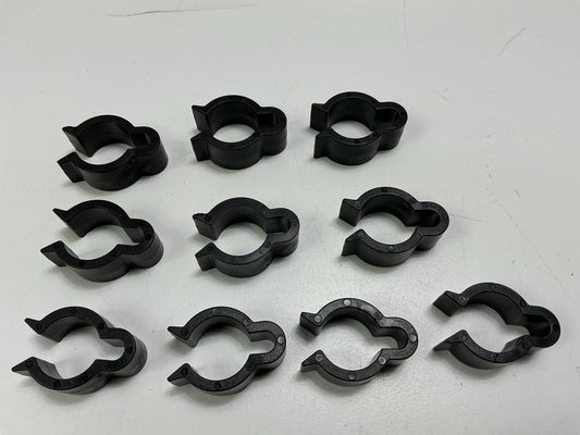 (10) Haldex AL920809 ABS Sensor Wire Retainer Clip .250'' Dia. 3/8'' To 1/2'' Hose
