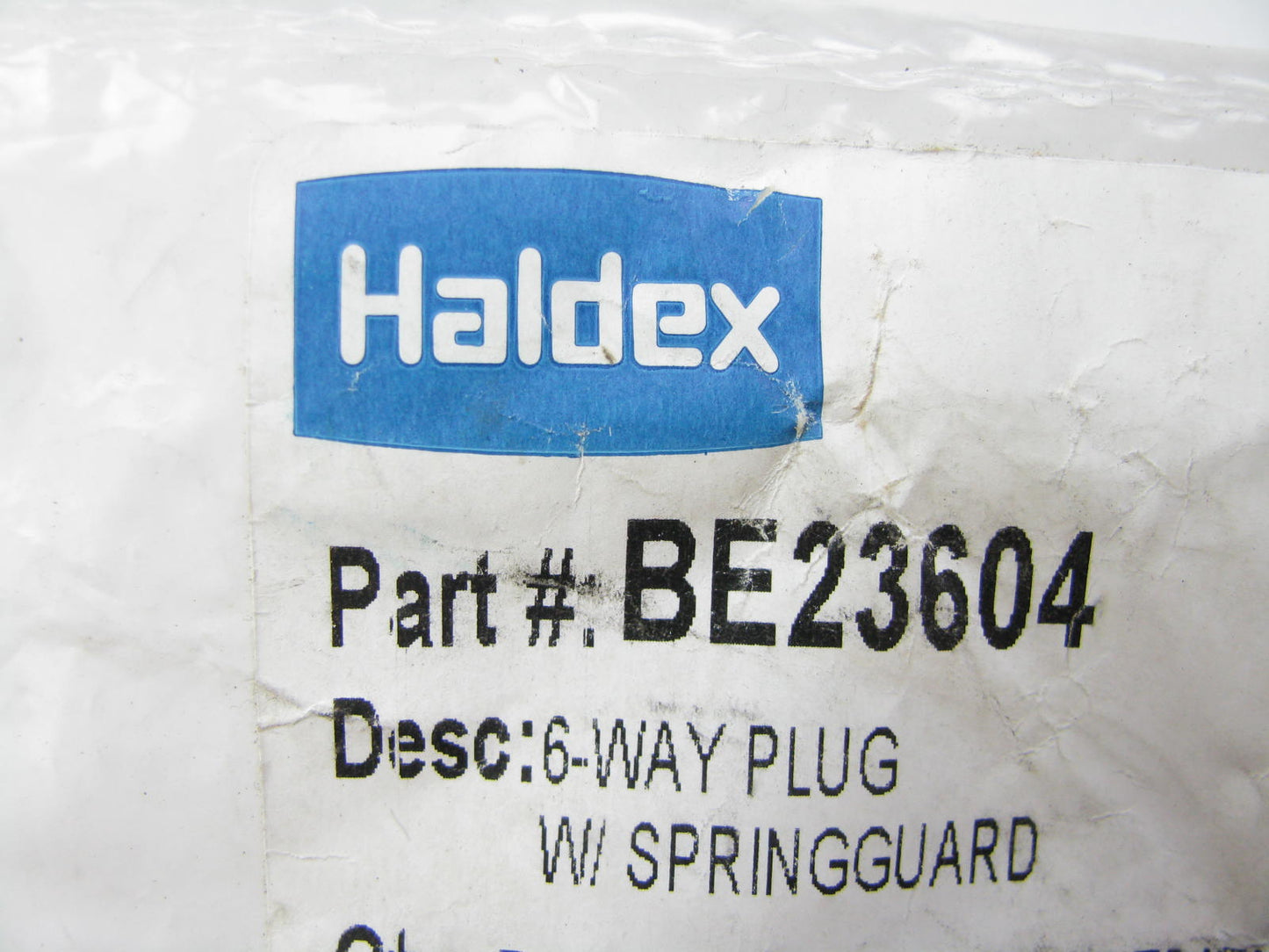 (5) Haldex BE23604 6 Way Plug With Spring Guard 055049, 15-630, 179.1025, 421122