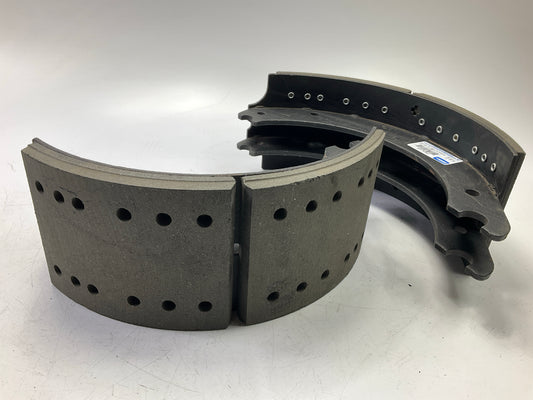 (2) RELINED Haldex CB4715QR Drum Brake Shoe For 16.5'' X 6'' Meritor ''Q+'' ES, 23K
