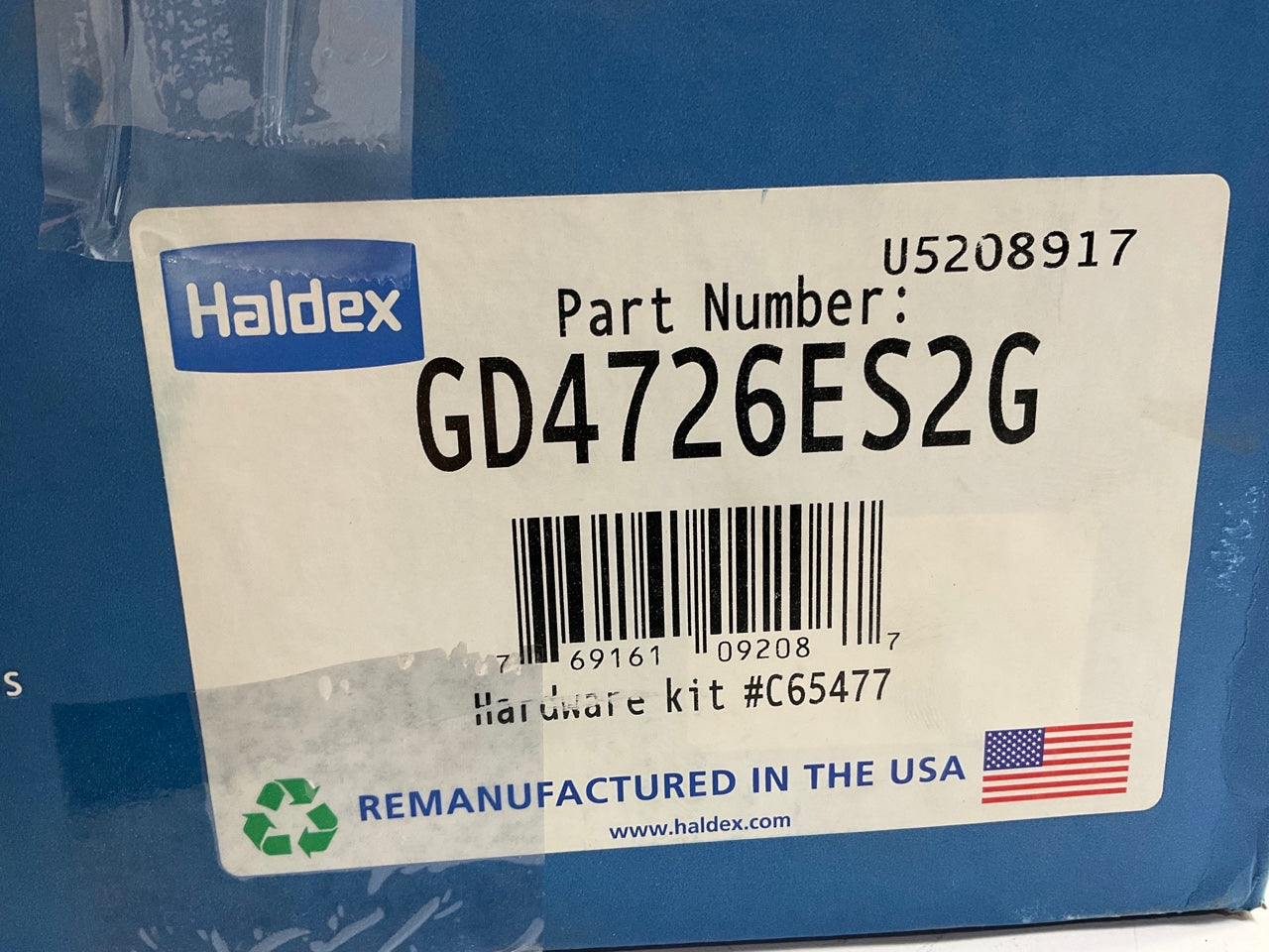 RELINED Haldex GD4726ES2G Drum Brake Shoes For 16-1/2'' X 8-5/8'' Eaton ESII