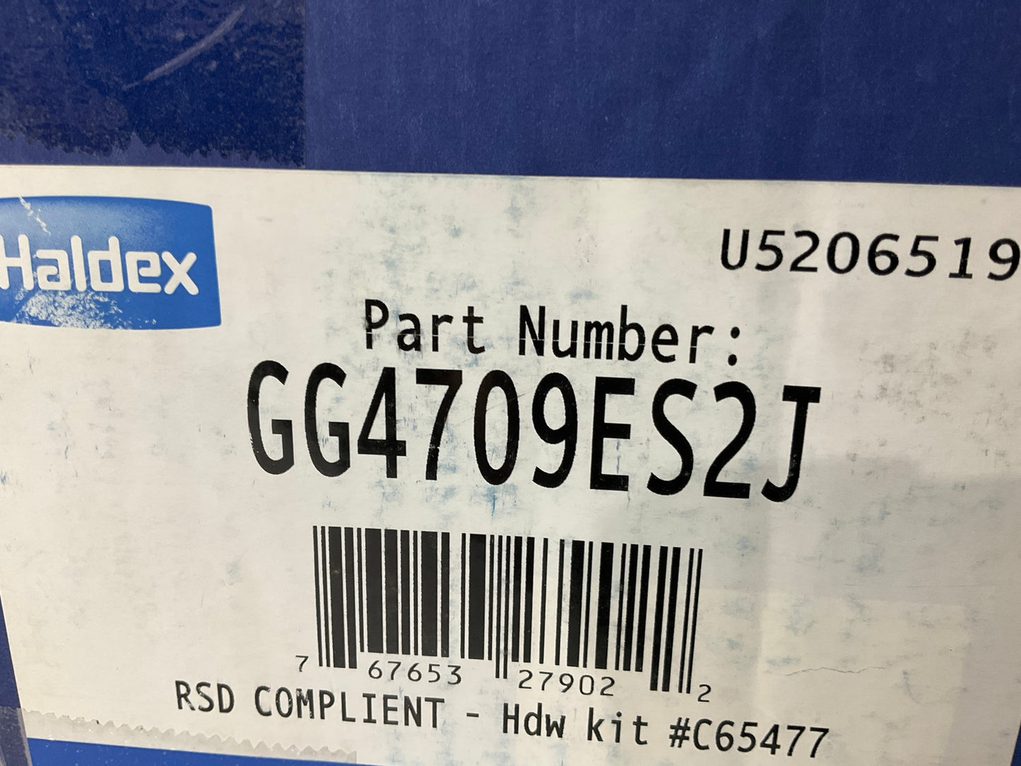 RELINED Haldex GG4709ES2J Brake Shoe Kit For 16-1/2'' X 7'' Eaton ''ESII'', 23K