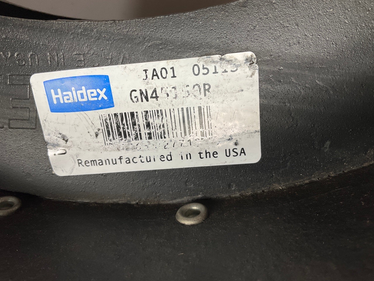 REMAN Haldex GN4515QR Rear Single Brake Shoe, 4515Q, 16.5x7, 20,000 Lbs