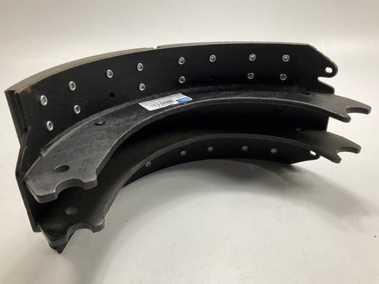 (2) RELINED Haldex GN4709ESR Drum Brake Shoe For Eaton ''ES'' 16-1/2'' X 7'', 20K