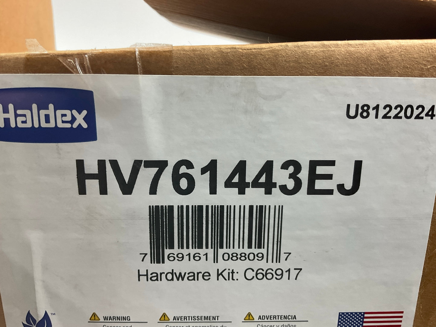 RELINED Haldex HV761443EJ 15''x4'' Brake Shoes For Eaton ''ES'' 1443E, 12000 Lbs