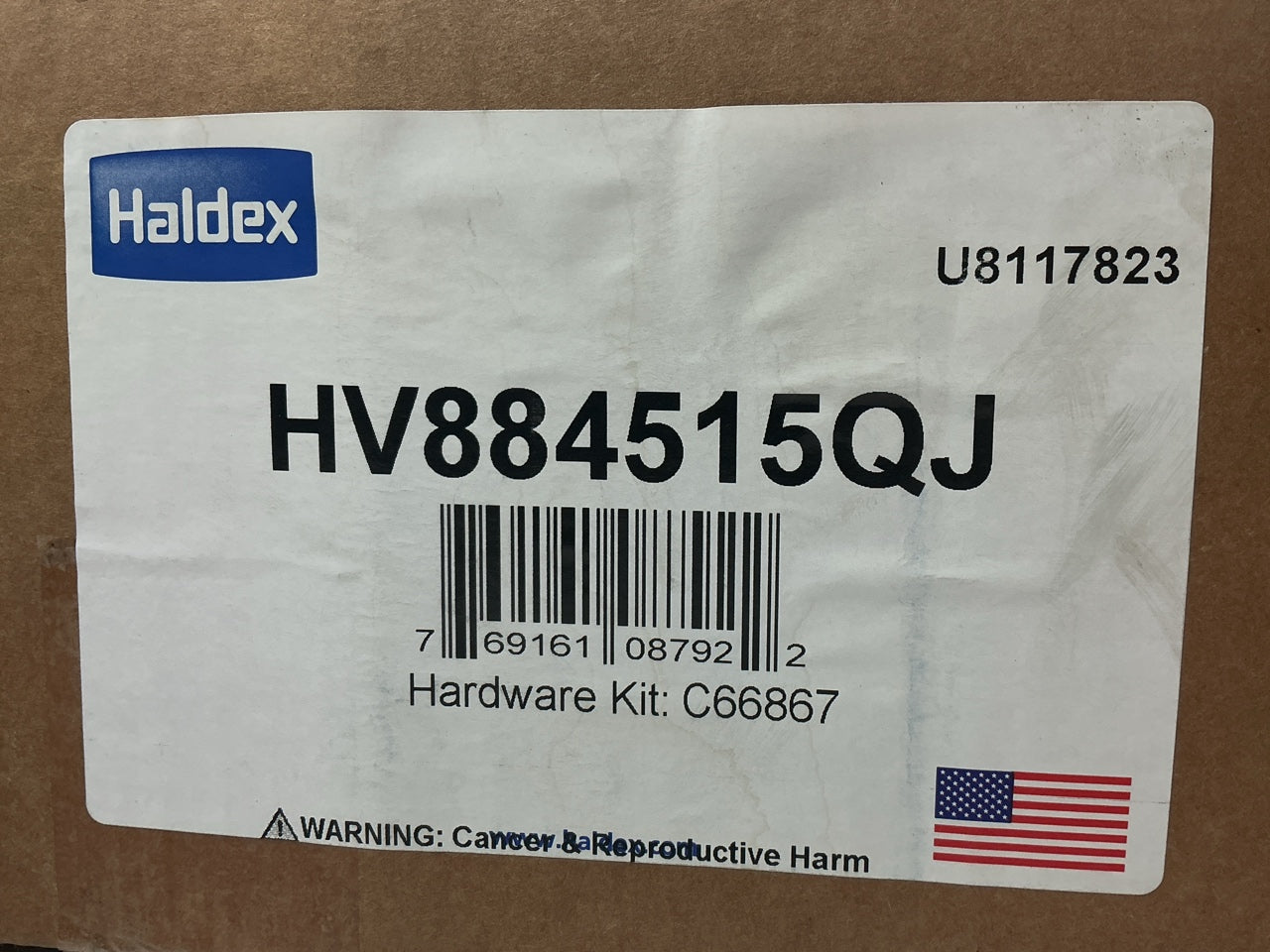 REMAN. Haldex HV884515QJ 23K 4515Q Brake Shoes 16-1/2''x7'' Meritor ''Q'' 4515