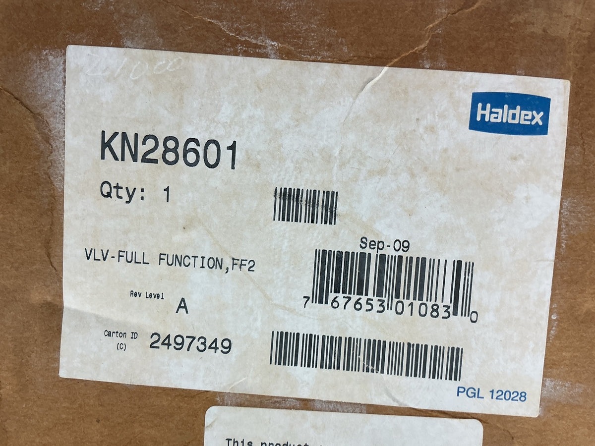 Haldex KN28601 Full Function Trailer Valve (FF2) Replaces N4304AB