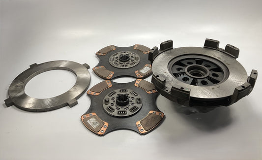 REMAN. Haldex RC597EZDCX Clutch Kit 15-1/2''x2'' Spicer E-Z Pedal Two Plate