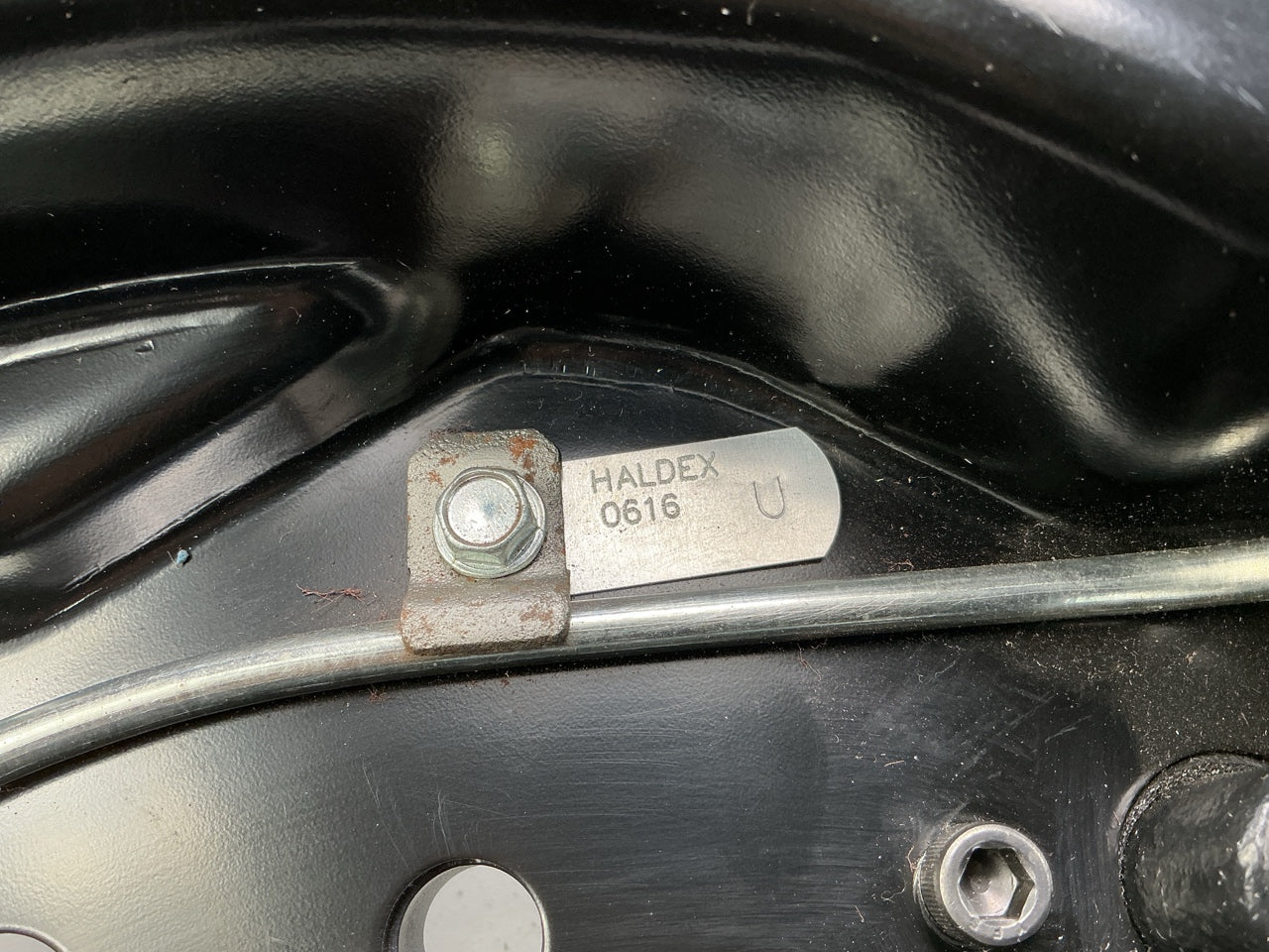 Reman Haldex RH203261X Lucas Girling Right Backplate Assembly For 6''/ 7'' Shoes