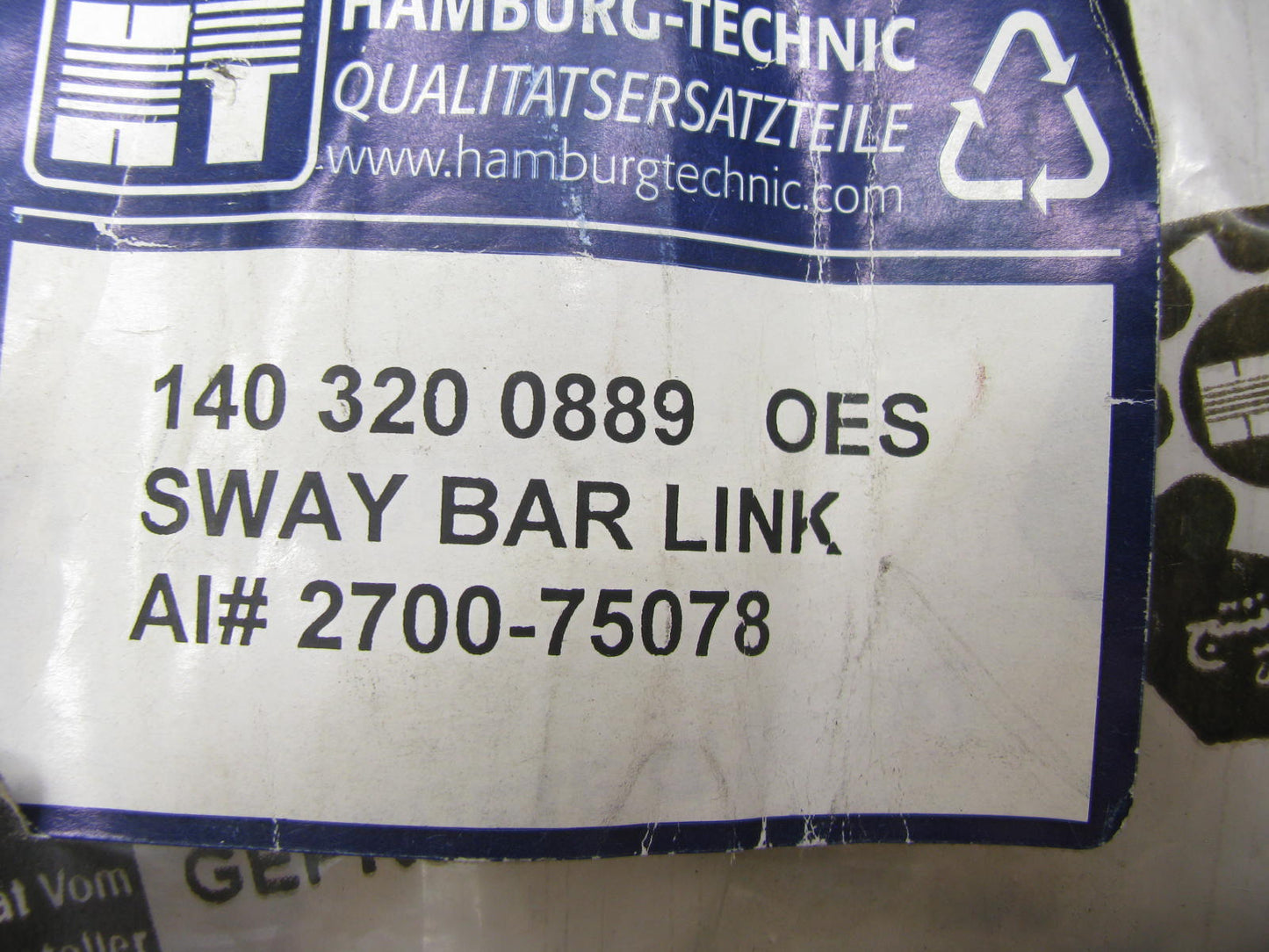 (x2) Rear Sway Bar Links 1403200889 For Various 92-06 Mercedes-Benz