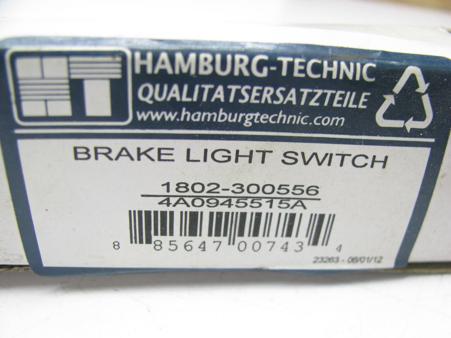 Hamburg-technic 1802-300556 Brake Light Lamp Switch