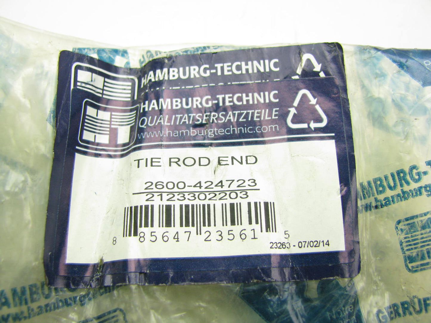 Hamburg-technic 2600-424723 Steering Tie Rod End - Front Right Outer