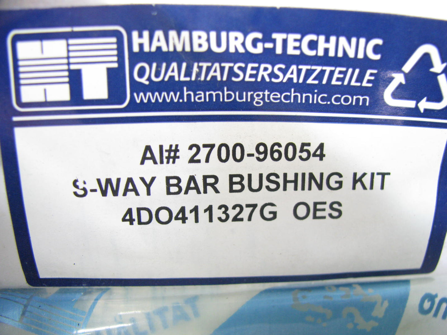 (2) Hamburg-technic 2700-96054 Front Stabilizer Sway Bar Bushing 98-01 VW Passat