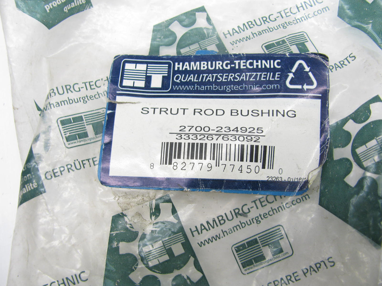 New Hamburgtechnic 33326763092 Rear Lower Foward Suspension Control Arm Bushing