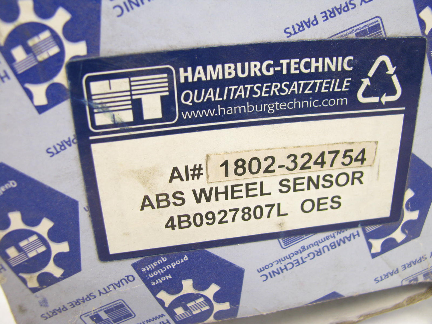 Hamburg-technic 4B0927807L ABS Wheel Speed Sensor - Rear Left 2002-2004 Audi A6