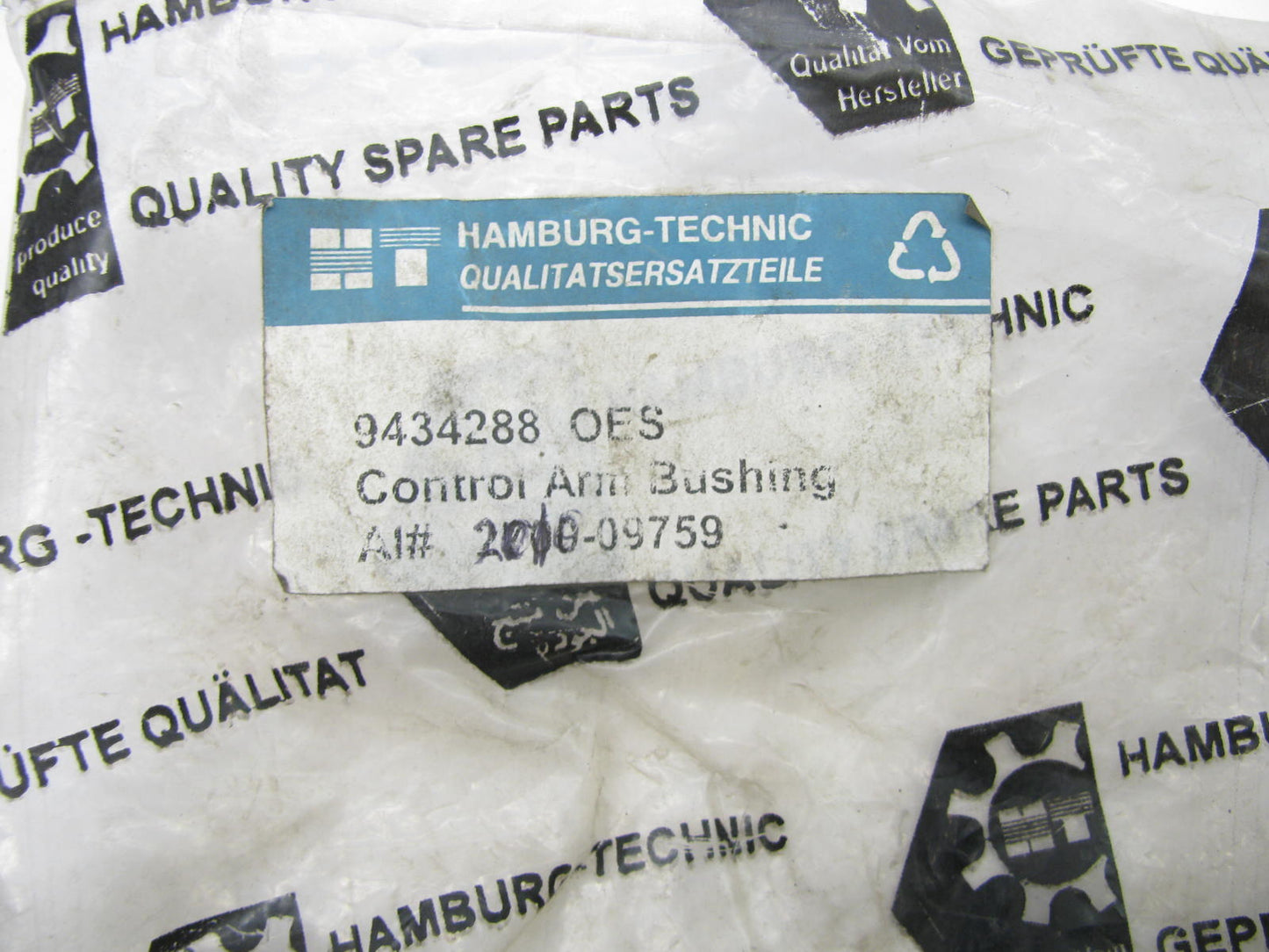 Hamburg-technic 9434288 FRONT UPPER Motor Mount Bushing