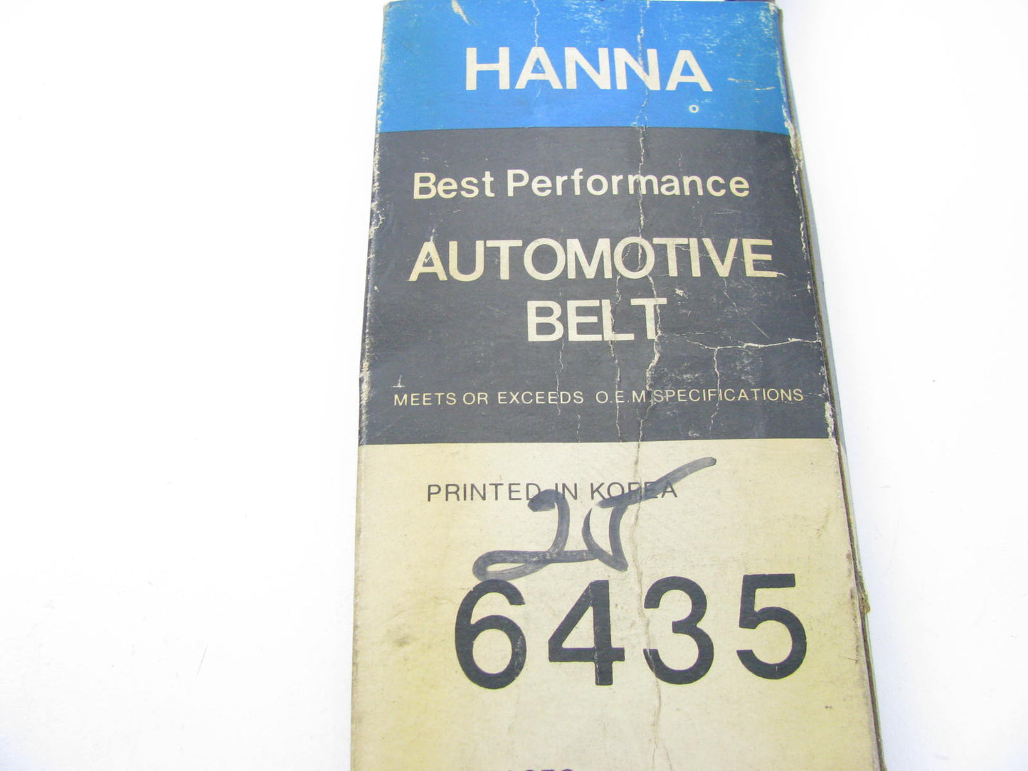 Hanna 6435 Accessory Drive Belt - 0.44'' X 44.375'' - 36 Degree