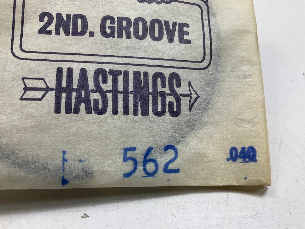 Hastings 562-040 Engine Piston Rings .040'' 1954-1955 Ford 239 W/ 3 Ring Piston
