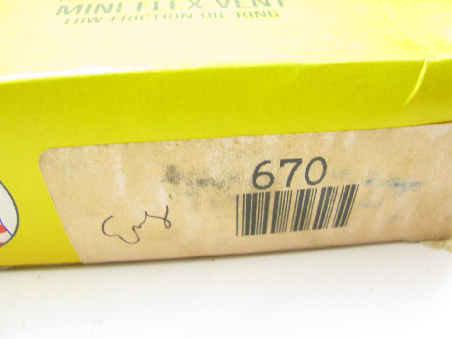 Hastings 670 Engine Piston Rings - Standard 1968-1970 Chevy GMC 250-L6
