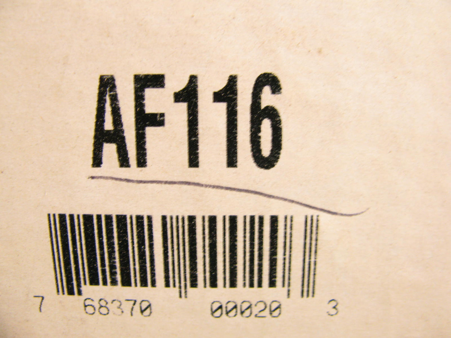 Hastings AF116 Inner Air Filter For CAT Industrial Equipment