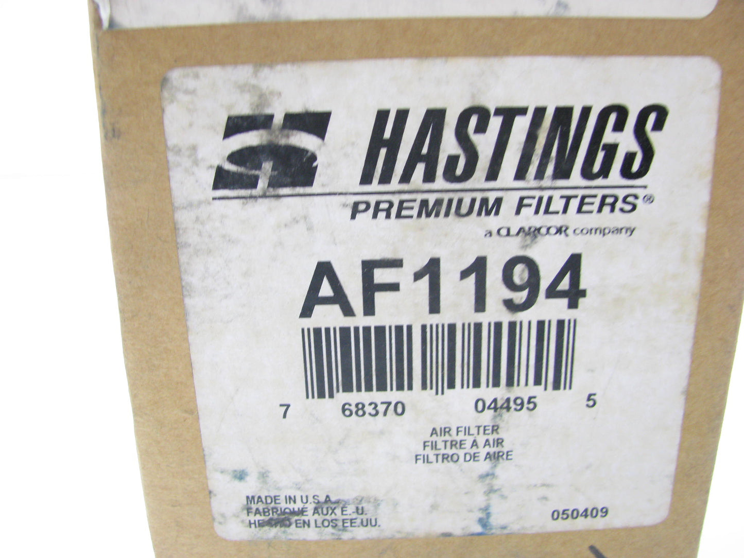 Hastings AF1194 Air Filter Replaces CA508SY 42541 A22216 LAF1831 AF828