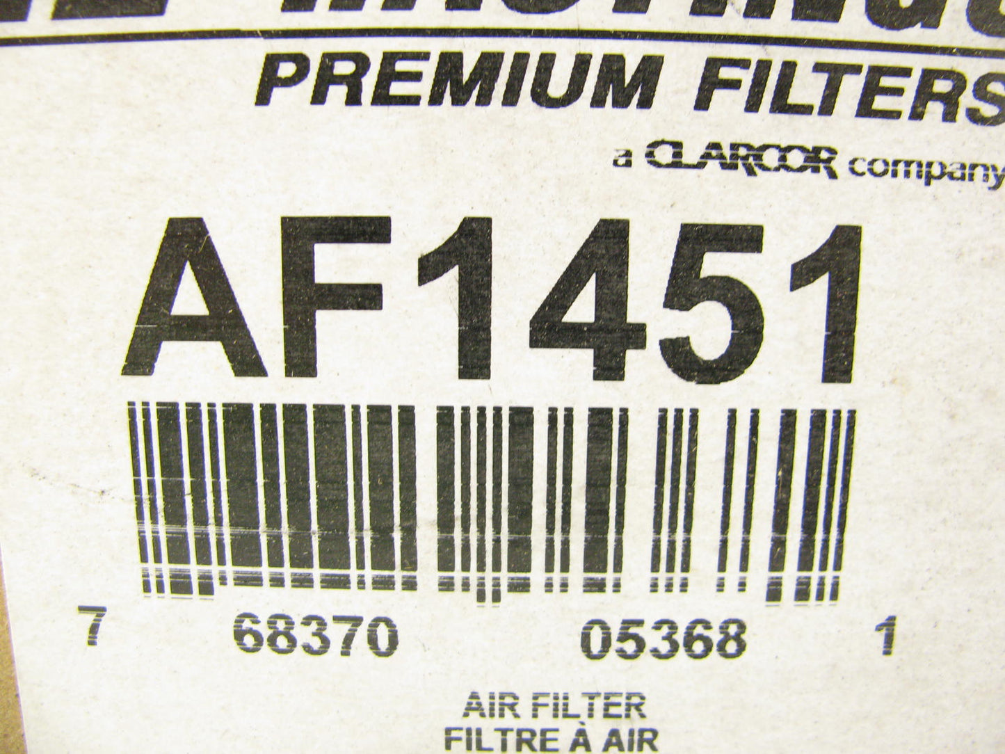 Hastings AF1451 Air Filter For 2003-2005 Mercedes-Benz C230 2015 SLK200