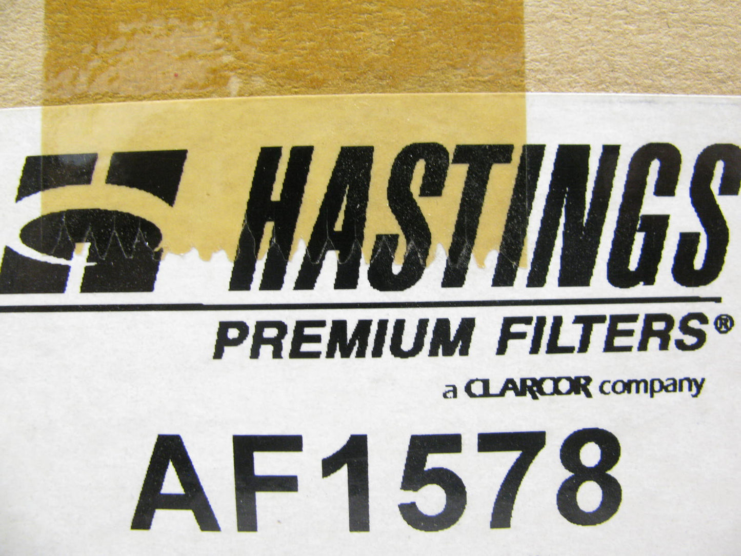 Hastings AF1578 Air Filter For 2012-2018 Audi 3.0L 4.0L