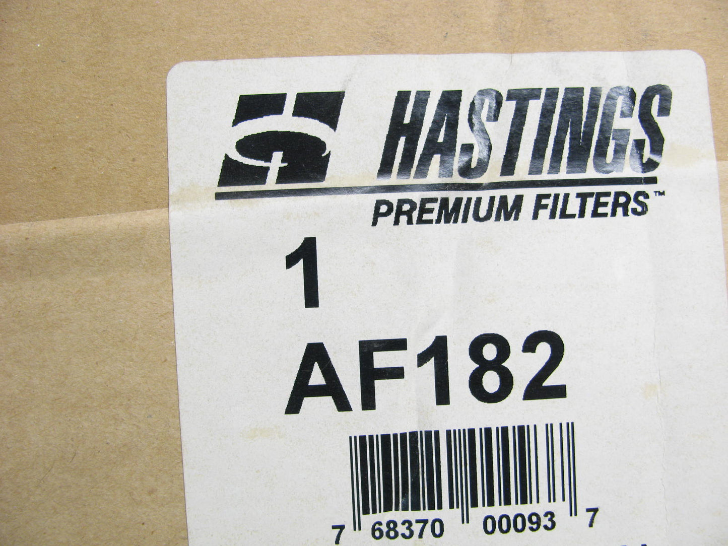 Hastings AF182 HD Metal-End Air Filter - Inner For CAT 583 583H D8