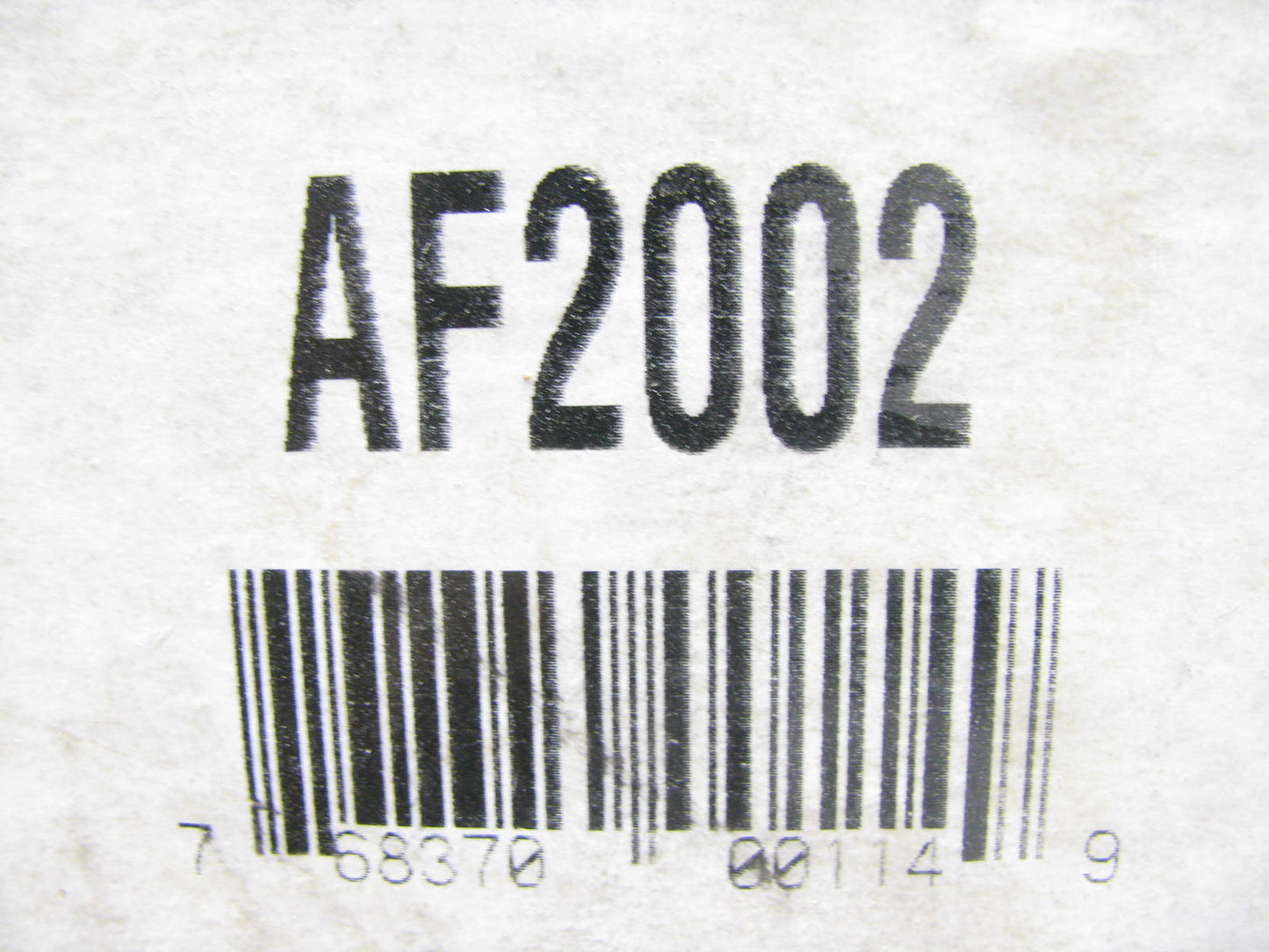 Hastings AF2002 Air Filter Replaces CA240PLHD 46400 A52155 FAF30 AF1650