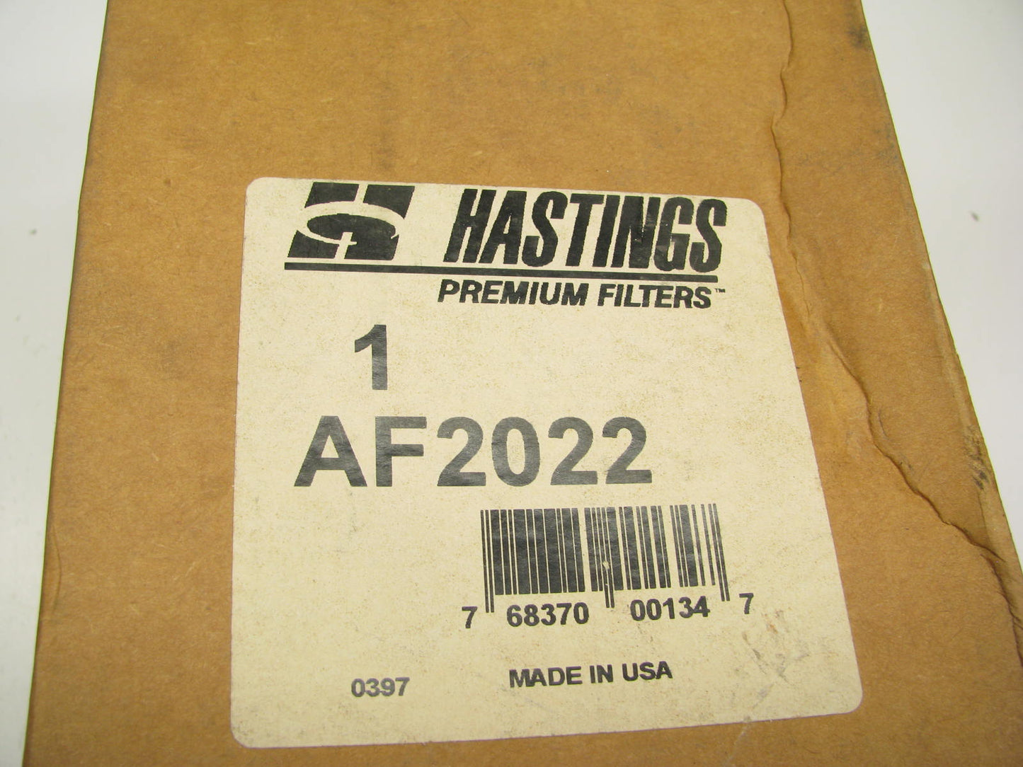 Hastings AF2022 Inner Air Filter For Massey-Ferguson Tractors