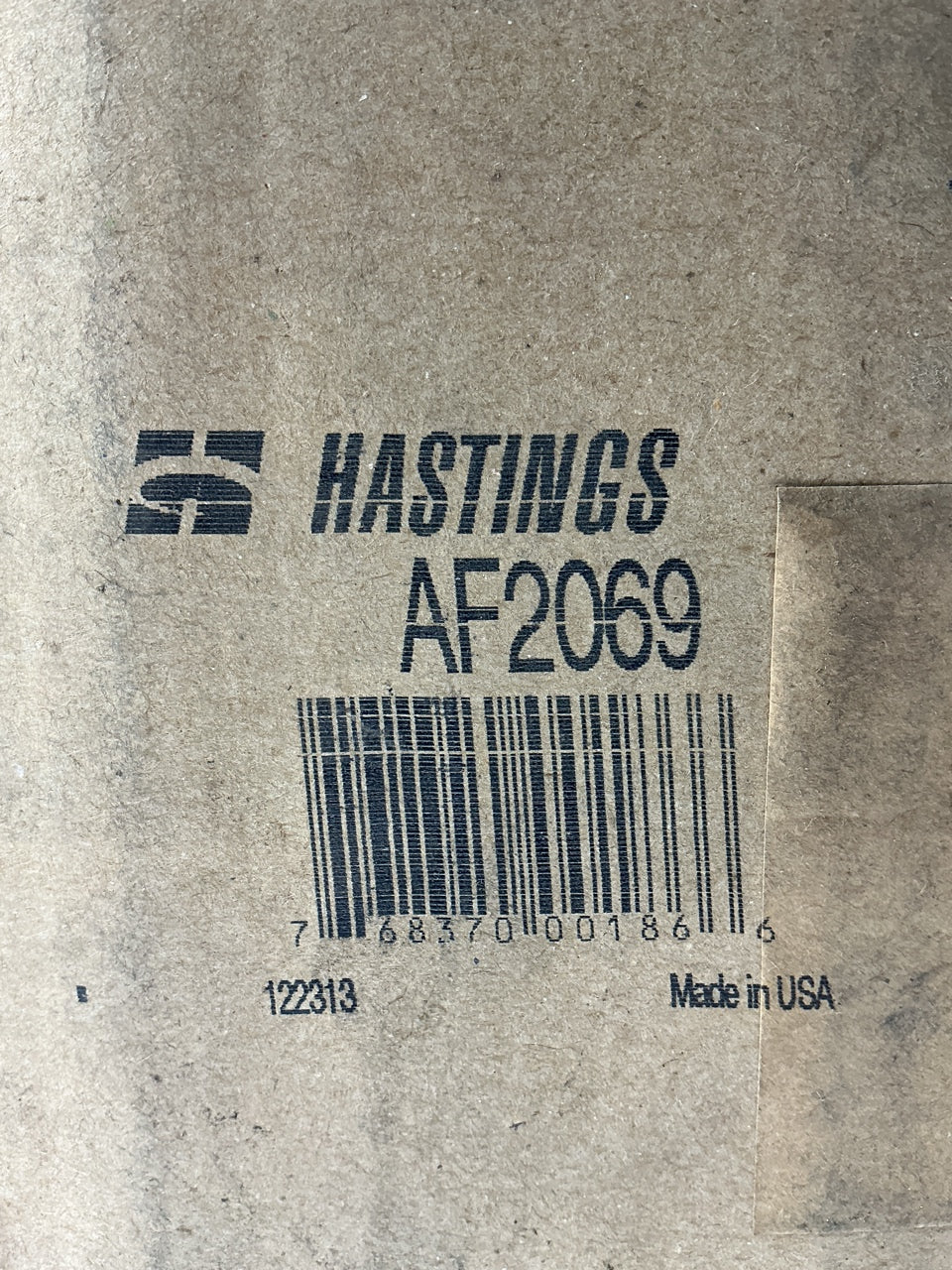 Hastings AF2069 Inner Air Filter Replaces 46550, 530560C1