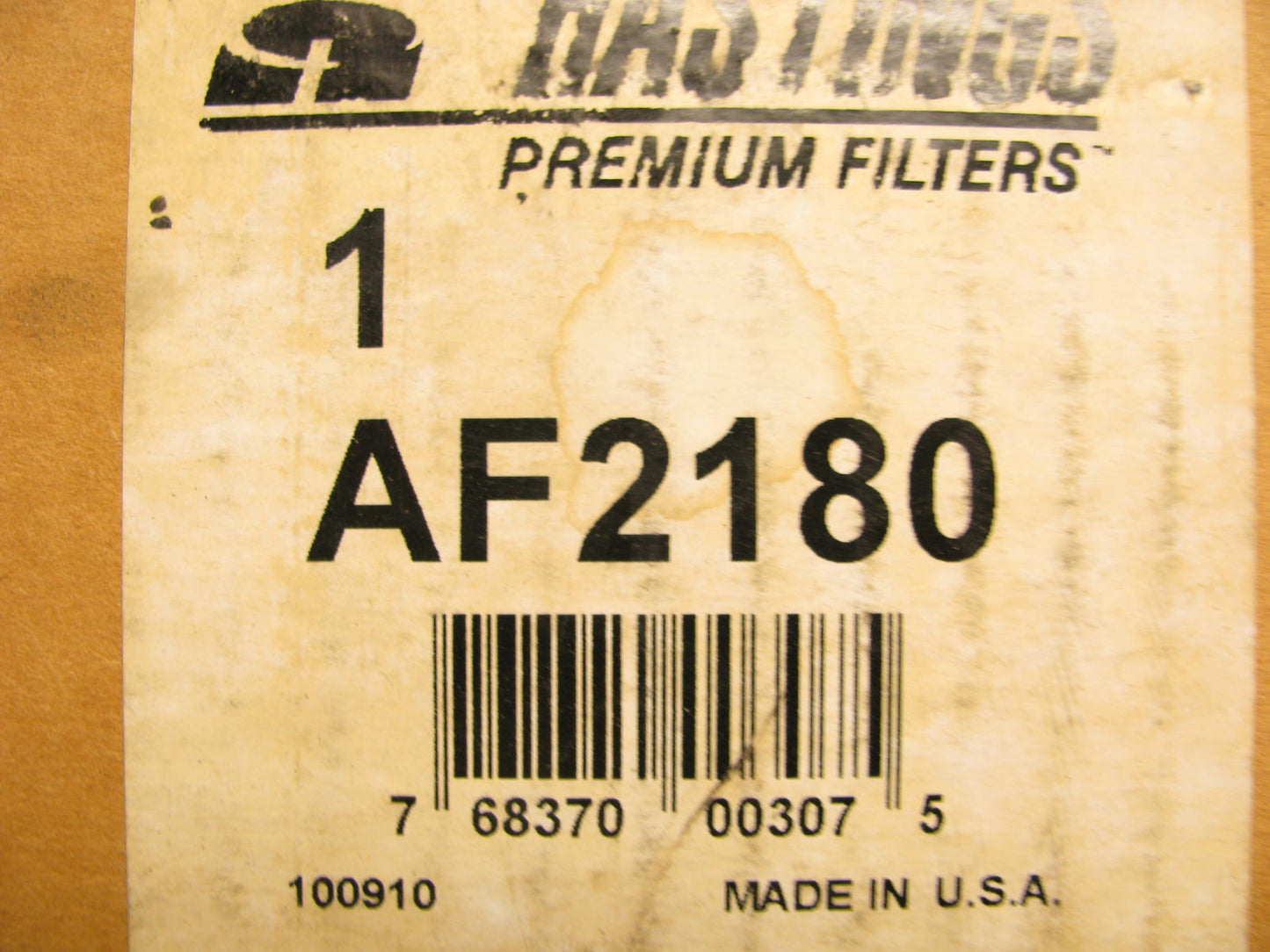Hastings AF2180 Air Filter Element For CAT