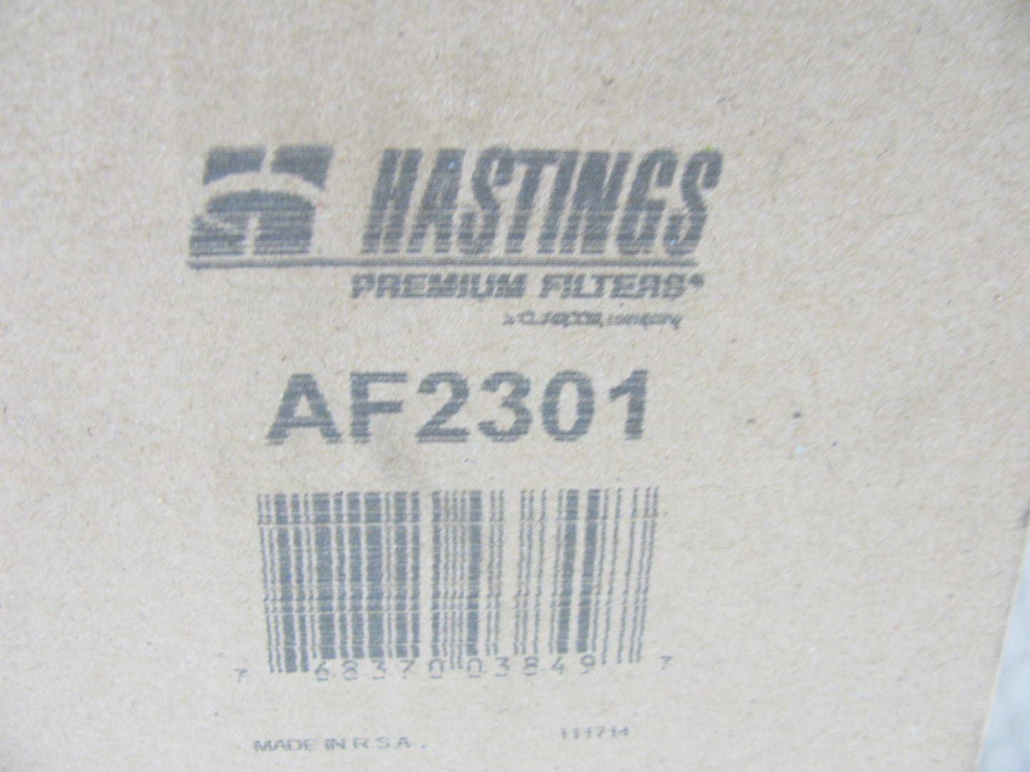 Hastings AF2301 Air Filter Replaces CA6672SY 46516 A64501 LAF1923 P132939 A1447C