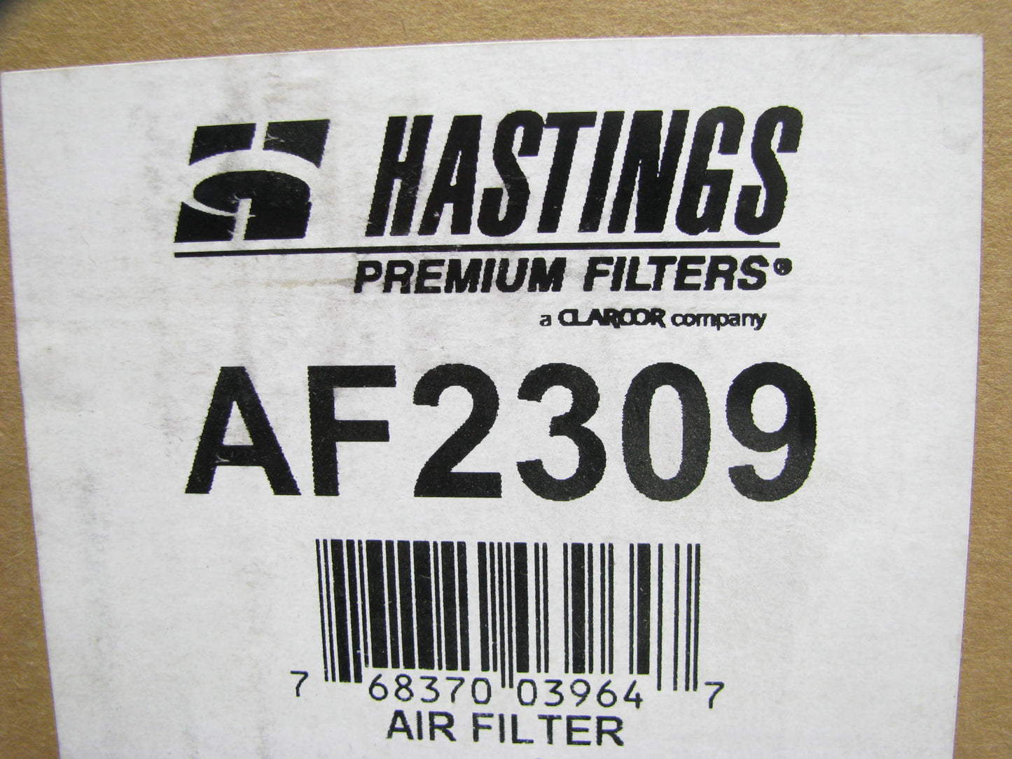 Hastings AF2309 Inner Air Filter For Komatsu, Doosan Equipment