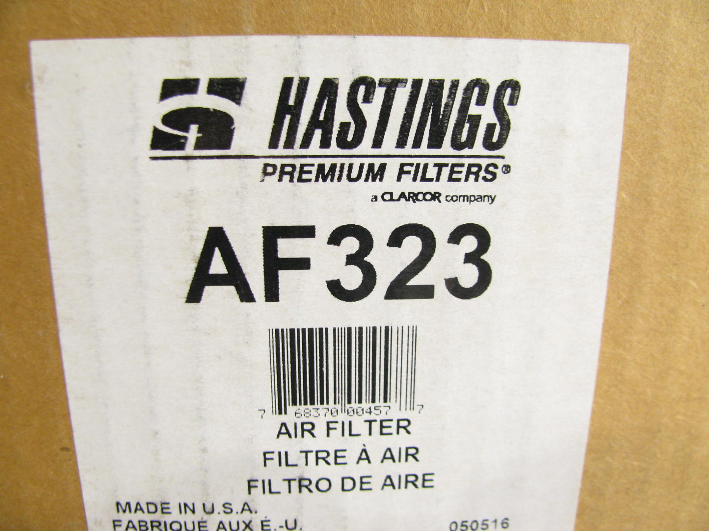Hastings AF323 Heavy Duty Engine Air Filter