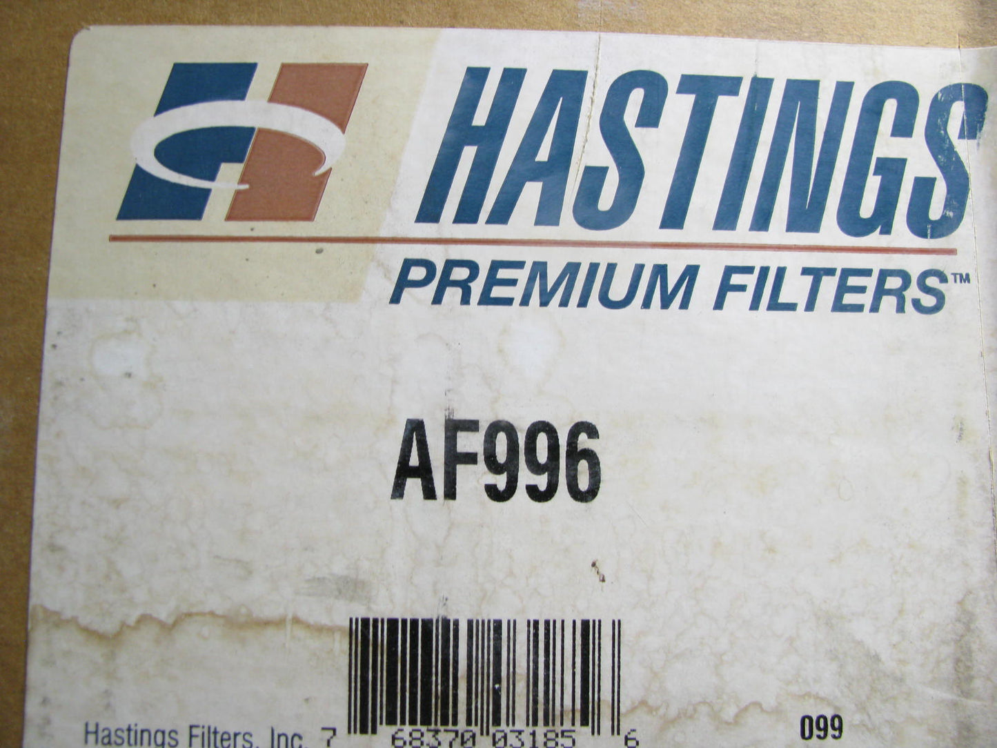Hastings AF996 Air Filter Replaces 40406 1225150 PA1952