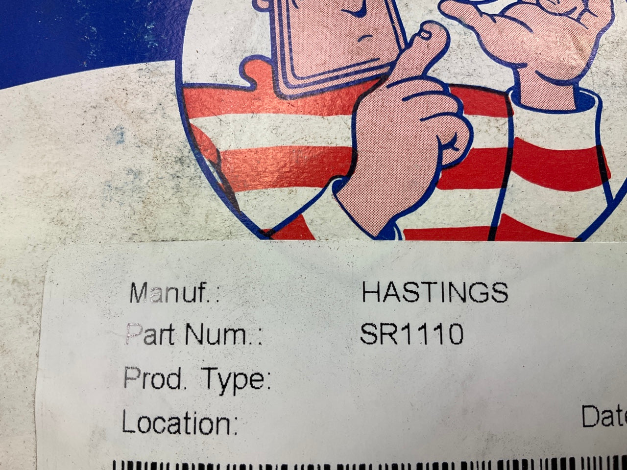 Hastings SR1110 Engine Piston Rings - Standard 1980-1987 Cadillac 4.1L-V6