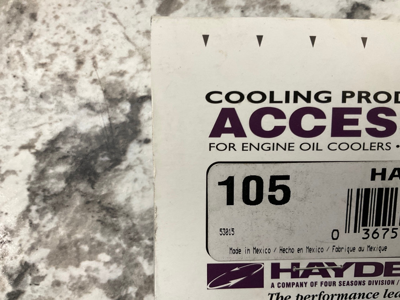 Hayden 105 Automatic Transmission Oil Cooler Hose; 11/32'', 4-1/2 Foot Length