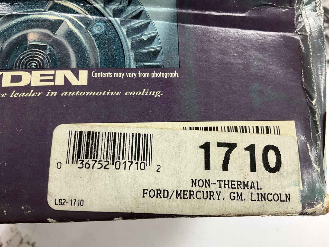 Hayden 1710 Non-Thermal Fan Clutch