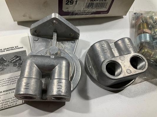 Hayden 291 Engine Oil Filter Remote Mounting Kit
