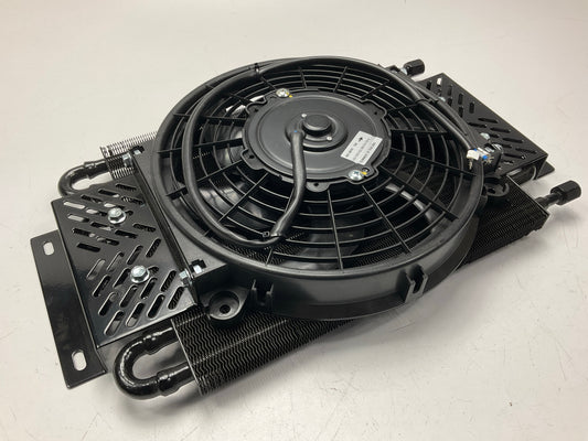 MINOR FIN DAMAGE - SEE PHOTOS Hayden 525 Remote Transmission Oil Cooler With Fan