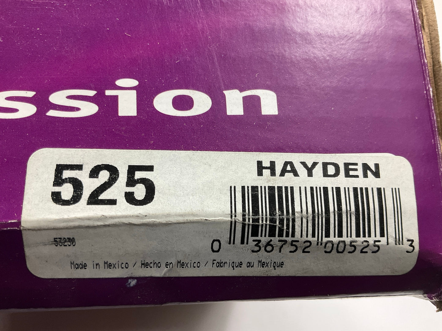 MINOR FIN DAMAGE - SEE PHOTOS Hayden 525 Remote Transmission Oil Cooler With Fan