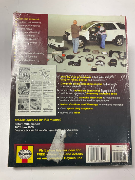 Haynes 87040 Repair Manual For 2002-2009 Saturn Vue