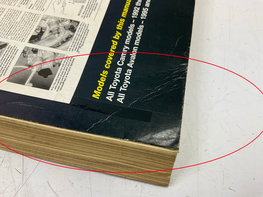 DAMAGED - Haynes 92006 Repair Manual For 1992-1996 Toyota Camry