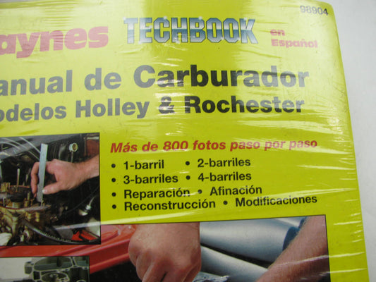 HAYNES TECHBOOK EN ESPANOL Carburador Model For Holley Rochester