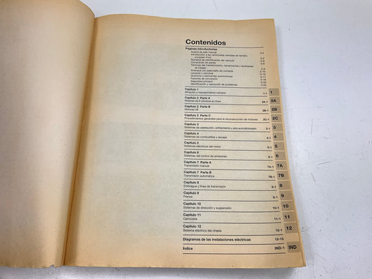 CUBIERTA DAÑADA - Manual De Reparacion Para Camionetas Cerradas De Ford 69-91