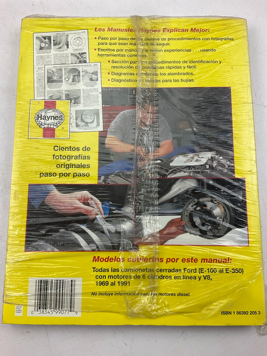 SELLADO - Manual De Reparacion Para Camionetas Cerradas De Ford 1969-1991