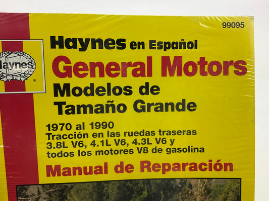 Haynes 99095 Manual En Espanol 70-90 GM General Motors Model Tamano Grande
