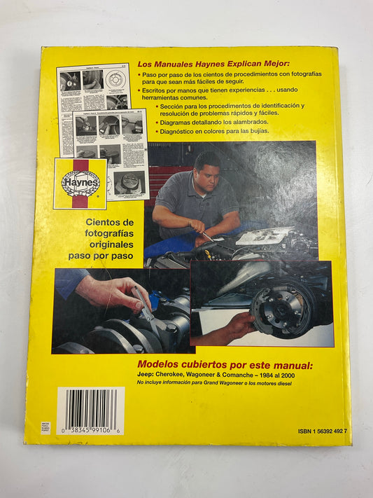Haynes 99106 Manual De Reparacion Para 84-00 Cherokee, Wagoneer - USADO #2