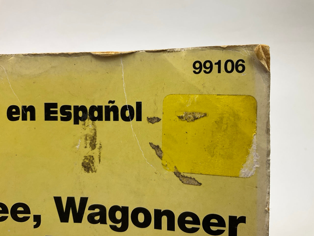 Haynes 99106 Manual De Reparacion Para 84-00 Cherokee, Wagoneer - USADO
